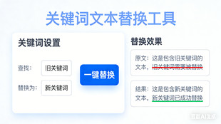 在线关键词文本替换工具_文本处理工具_超级蜘蛛池